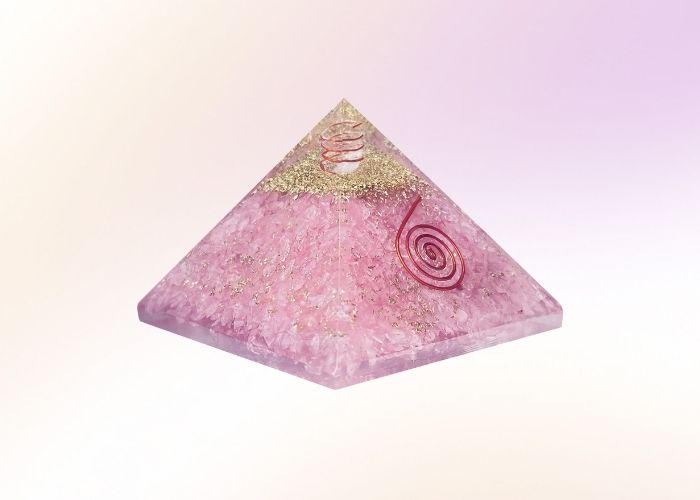 Rose Quartz Pyramid
