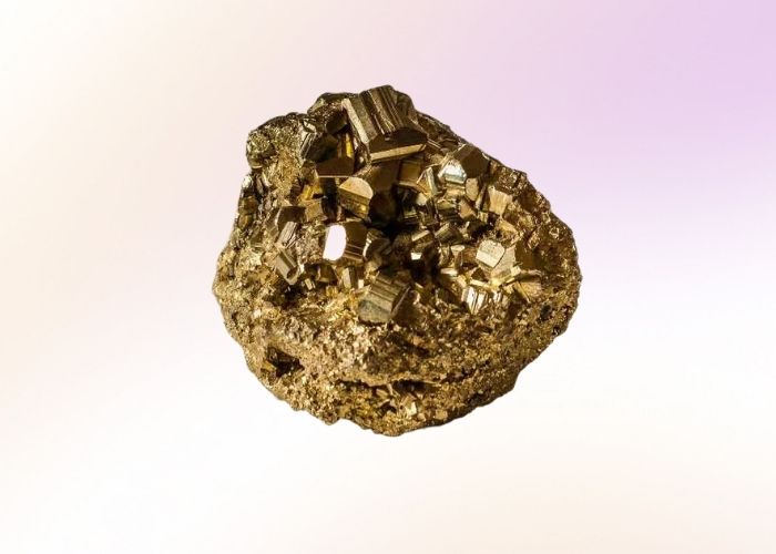 Raw Golden Pyrite Stone